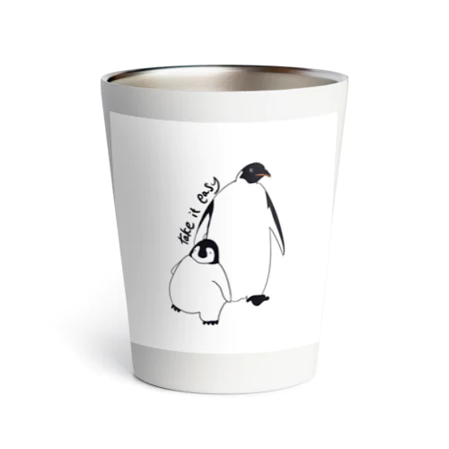 Penguins ペンギン親子 サーモタンブラー