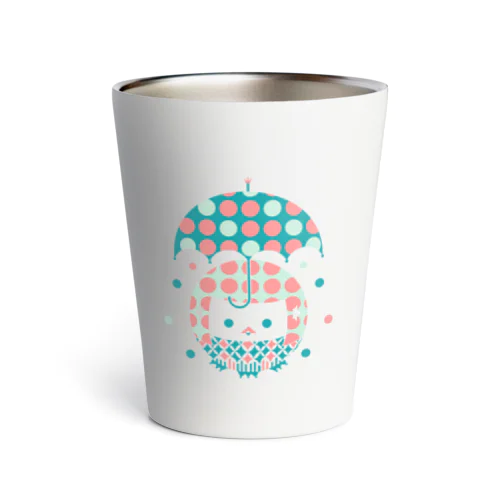 梅雨のアマビエちゃん Thermo Tumbler