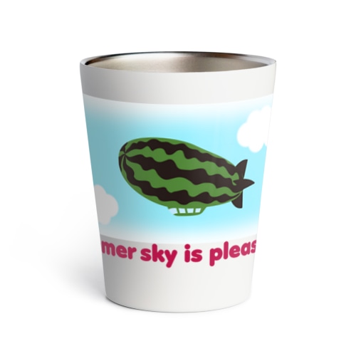 スイカ飛行船 Thermo Tumbler