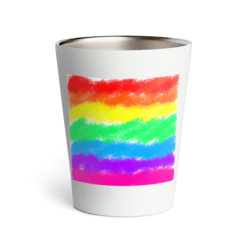 レインボー Thermo Tumbler