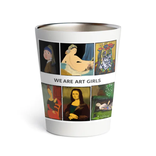 WE ARE ART GIRLS Thermo Tumbler