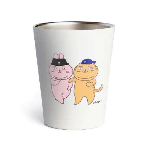 モデル風USA &NEKO Thermo Tumbler