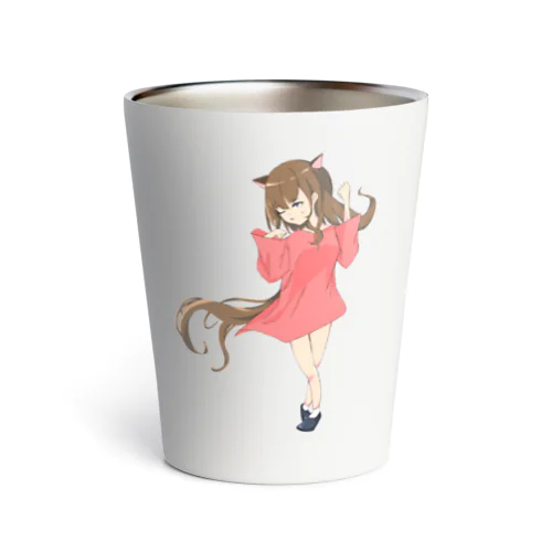 猫耳女の子 Thermo Tumbler