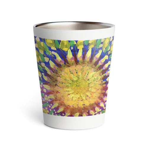 Aloha Big Sunflower  Thermo Tumbler