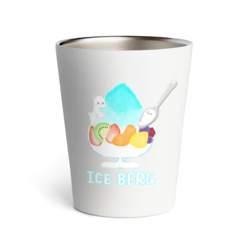 カキ氷氷山 Thermo Tumbler