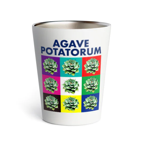 AGAVE_POTATORUM_MULTI_COLOR Thermo Tumbler