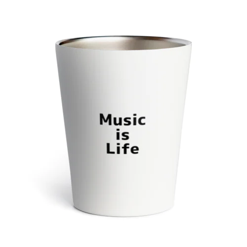 Music is Thermo Tumbler