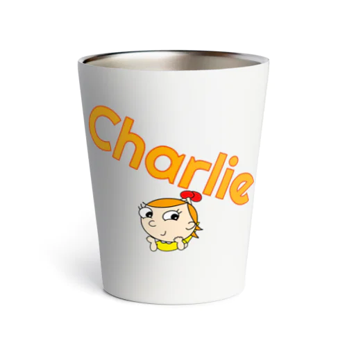 Charlie LOGO 3 サーモタンブラー