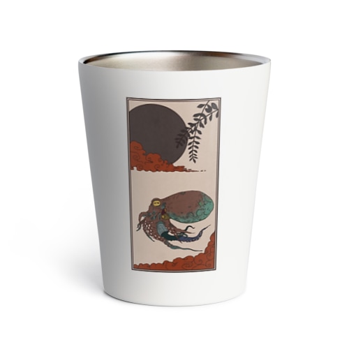 柳の下のタコ（花札風 Thermo Tumbler