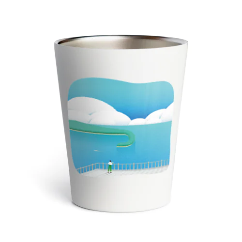 夏の海 Thermo Tumbler