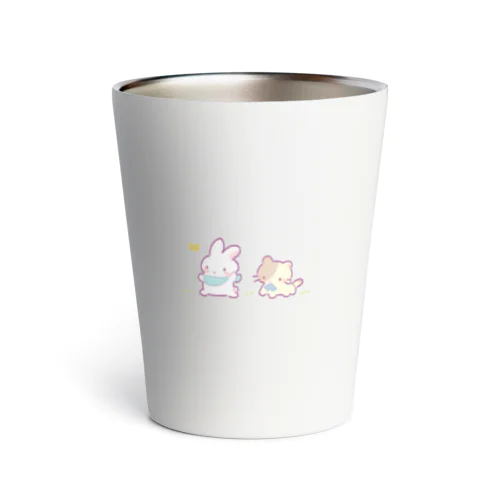 うさねこ1 Thermo Tumbler