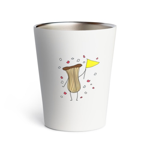 晴れやかエリンギ君 Thermo Tumbler