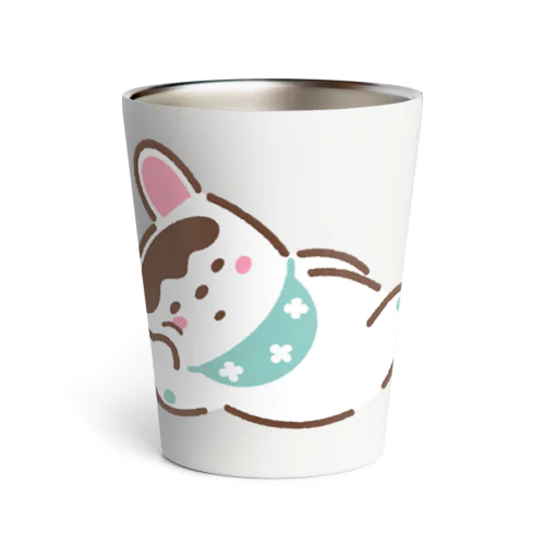 ごろ寝いぬはりこ Thermo Tumbler