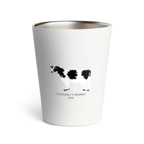 Christopher Columbus　cow  Thermo Tumbler