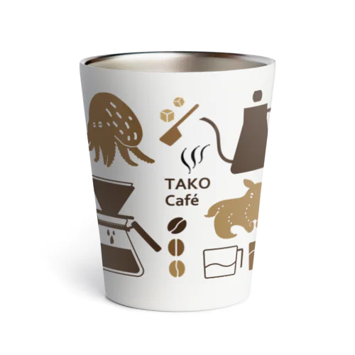 タコcafe サーモタンブラー