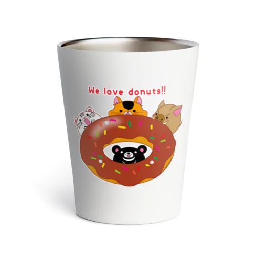 We love donuts!!  Thermo Tumbler