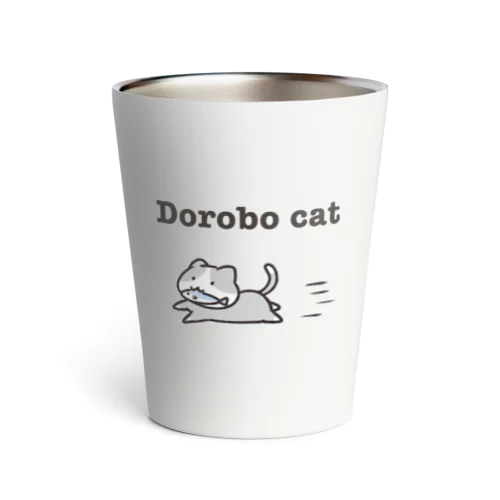 Dorobo cat Thermo Tumbler