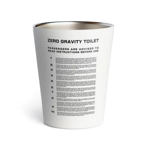 ZERO GRAVITY TOILET Thermo Tumbler