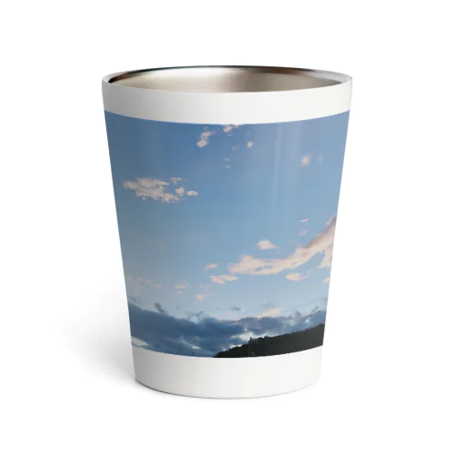 夕ご飯はかぼちゃコロッケ Thermo Tumbler