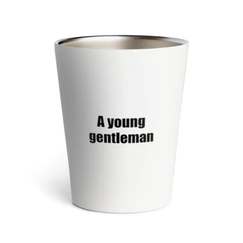 A young gentleman Thermo Tumbler