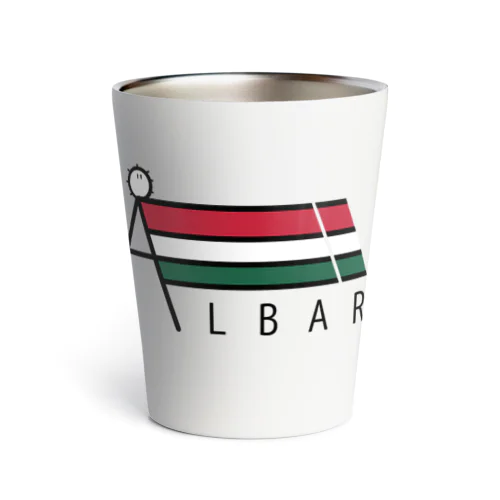 AL BAR ロゴシリーズ Thermo Tumbler