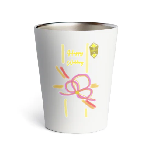 Happy Wedding! Thermo Tumbler