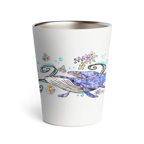 Zamami クジラ親子 Thermo Tumbler