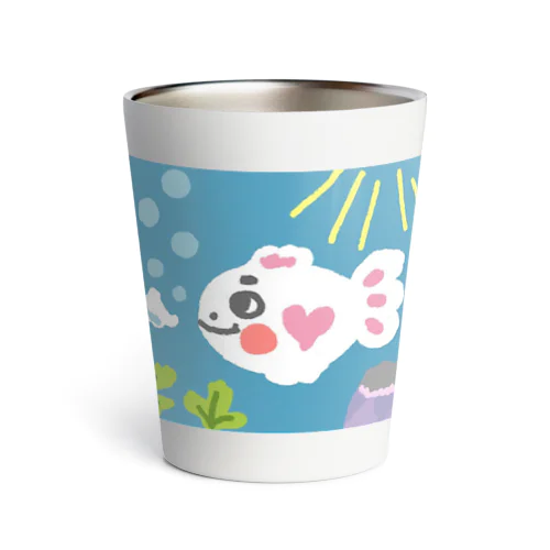 おばけになってたサカナくん Thermo Tumbler