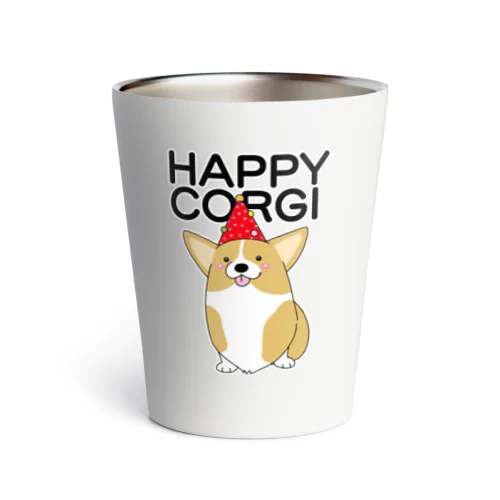 HAPPY CORGI Thermo Tumbler