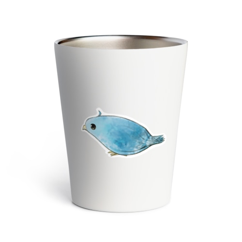 サザナミインコです。 Thermo Tumbler