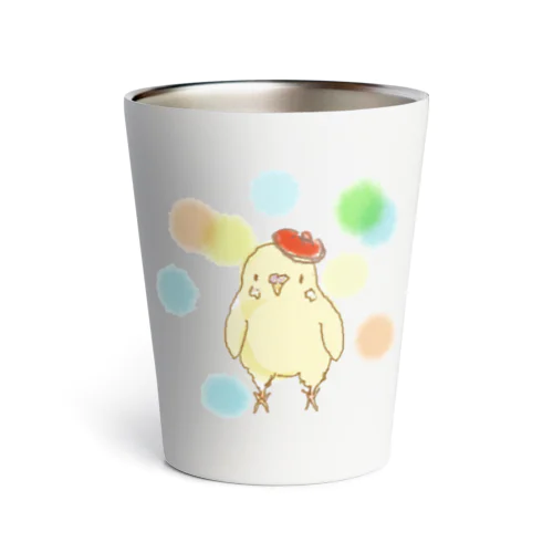 水玉ピヨちゃん Thermo Tumbler