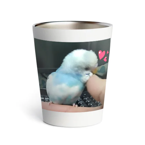 幸せの青い鳥ピーちゃん Thermo Tumbler