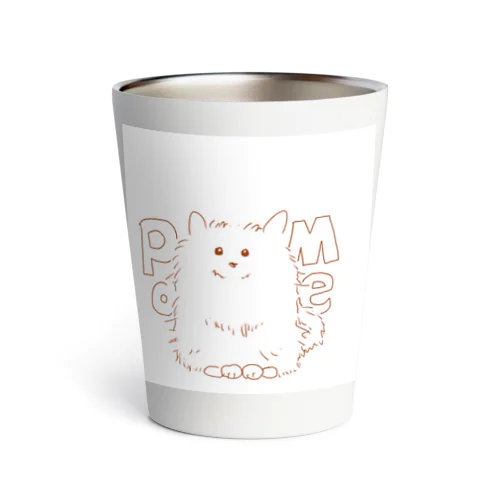 ポメ飼いたい Thermo Tumbler