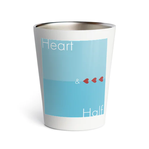 Heart & Half ハート Thermo Tumbler