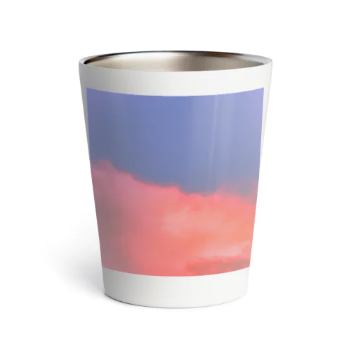 pink-blue Thermo Tumbler