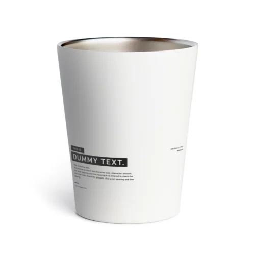 DUMMY TEXT. - untitled Thermo Tumbler