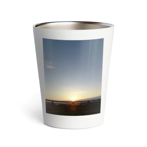 朝日の様な夕日 Thermo Tumbler