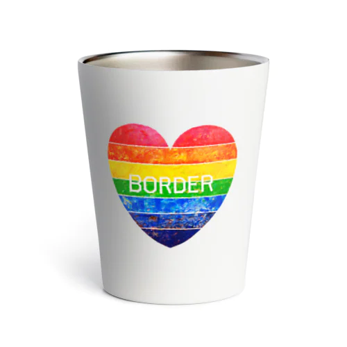 BORDER Heart シリーズ Thermo Tumbler