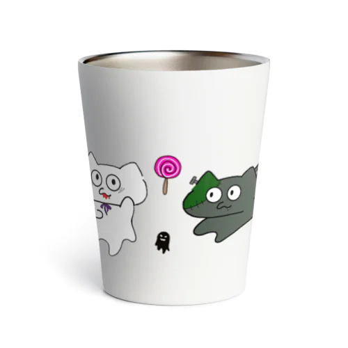 じゅるねこハロウィンマーチ Thermo Tumbler