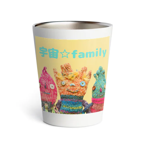 ３人の宇宙☆family Thermo Tumbler