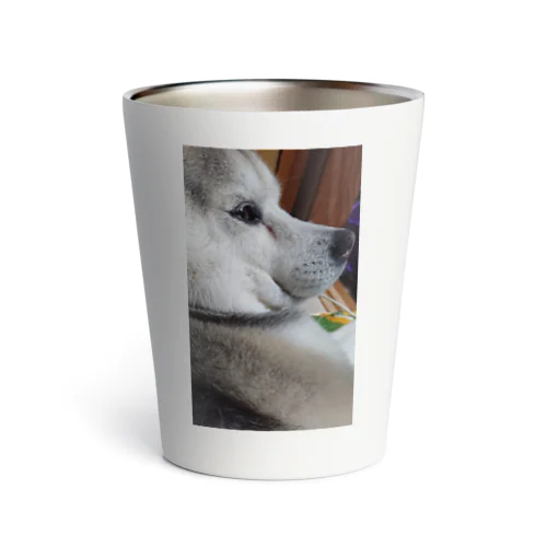 お餅犬 Thermo Tumbler