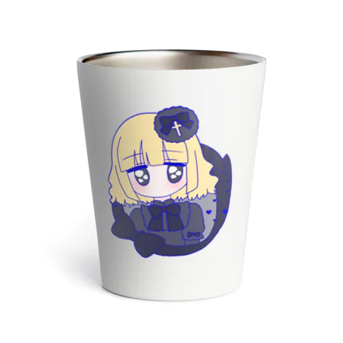 ゴシックロリィタちゃん🖤 Thermo Tumbler