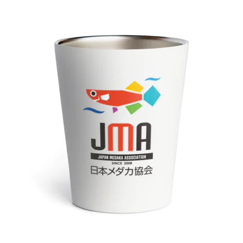 日本メダカ協会カラーロゴ Thermo Tumbler