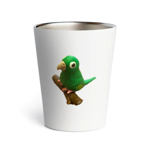 キソデインコのにょにょちゃん-おねんどver. Thermo Tumbler