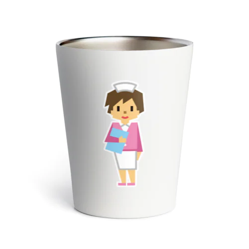 看護師　女性 Thermo Tumbler