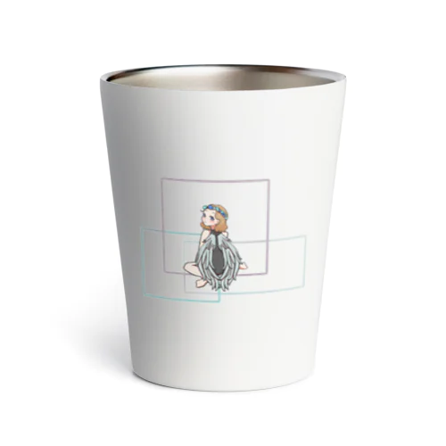 羽の女の子 Thermo Tumbler