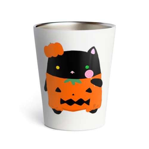 かぼちゃくろねこ Thermo Tumbler