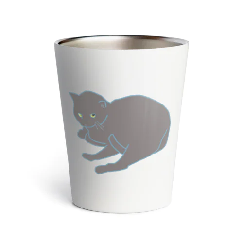 黒猫こぱん Thermo Tumbler