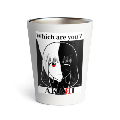 あかりちゃん Which are you? Thermo Tumbler