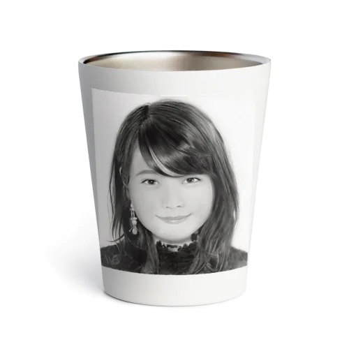 有村架純の鉛筆画 Thermo Tumbler